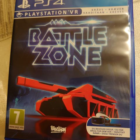 Battlezone - PS4 VR