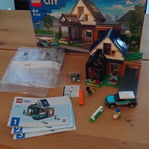 Lego 60398 Hus og Elbil