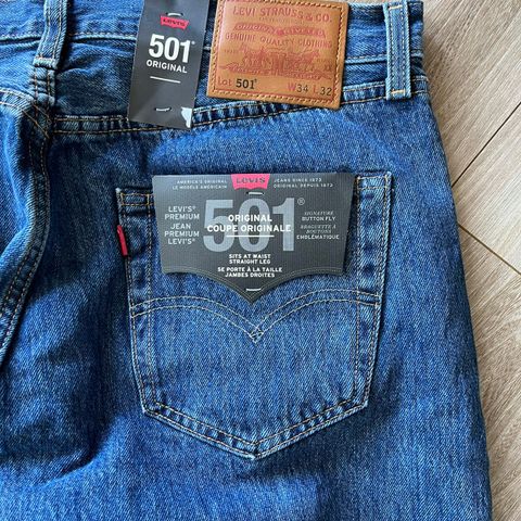 Levis olabukse 501 str. 34/ 32