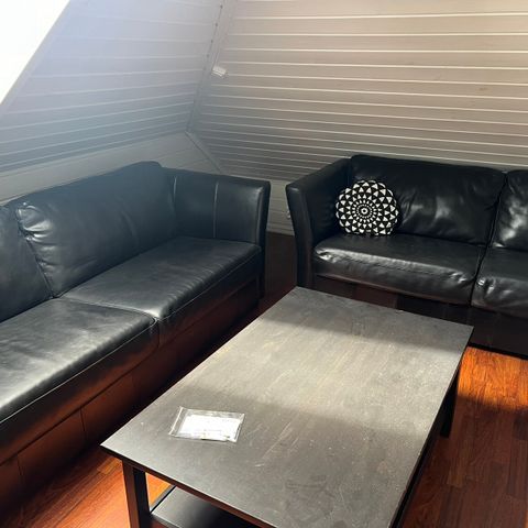 Skinn sofa