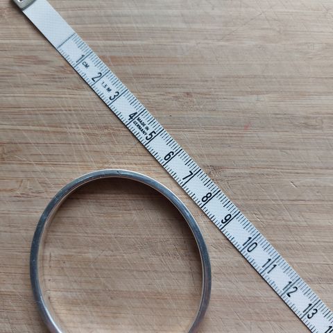 830 s merket IK - sølv armbånd med mønster