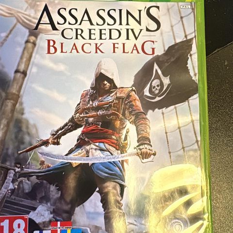 XBOX 360 - Assassin's creed Black Flag (2 discs)