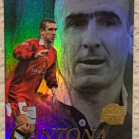 Eric Cantona Fotballkort Bud ønskes