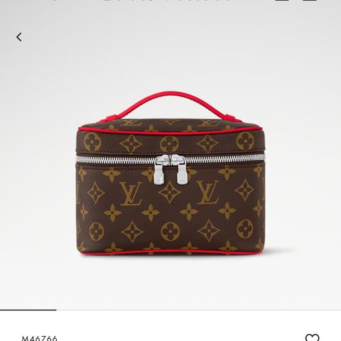 Louis Vuitton Nice mini colormania rouge