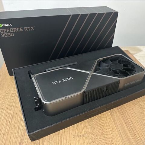 Nvidia RTX 3090 Founders Edition Vurderes Solgt