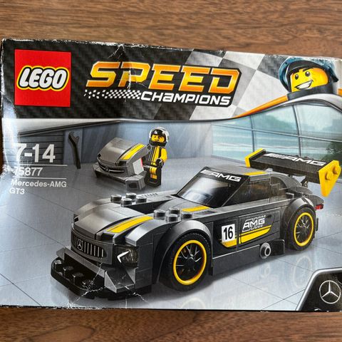 Ny/uåpnet Lego Speed Champions 75877 Mercedes-AMG GT3