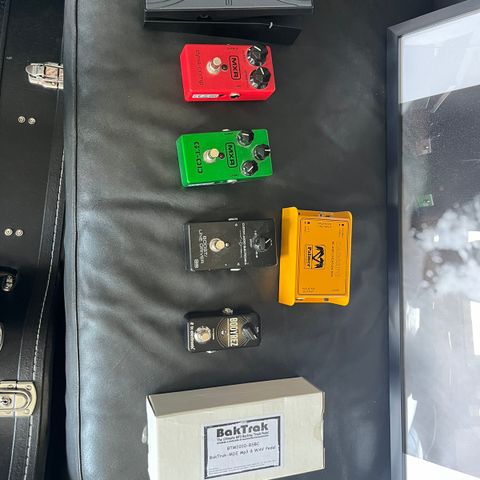 MXR pedaler, Backingtrack pedal, TC akustisk gitarpedal