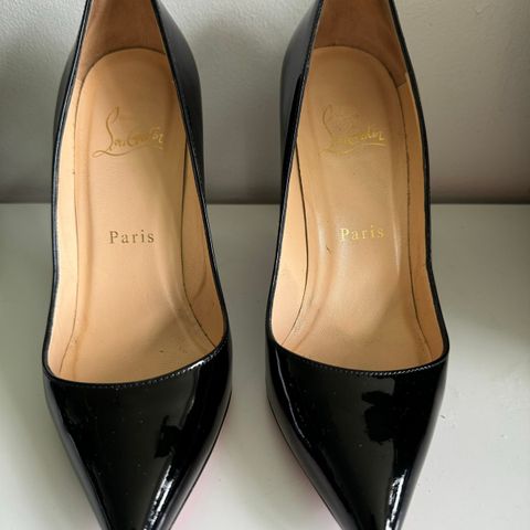 Louboutin pigalle 100 patent calf