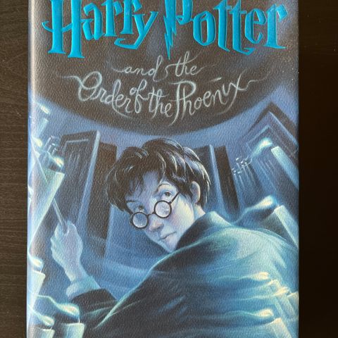 Harry Potter and the order of the Phoenix - første utgave US