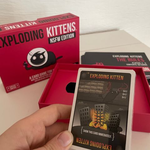 Exploding Kittens NSFW edition