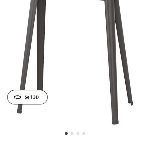 2x Närspel benbukk fra IKEA. Grønnfarget (utgått i deres sortiment)