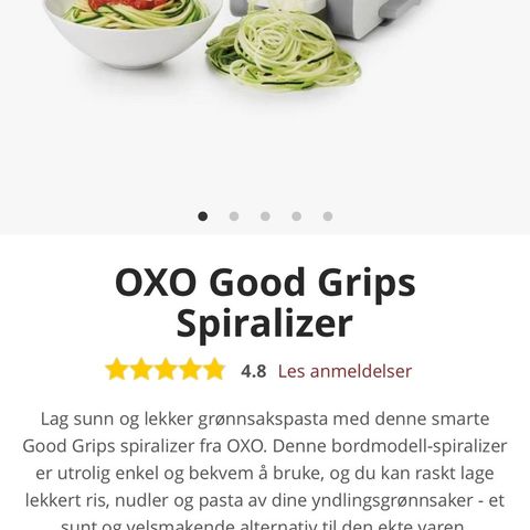 Oxo Spiralizer