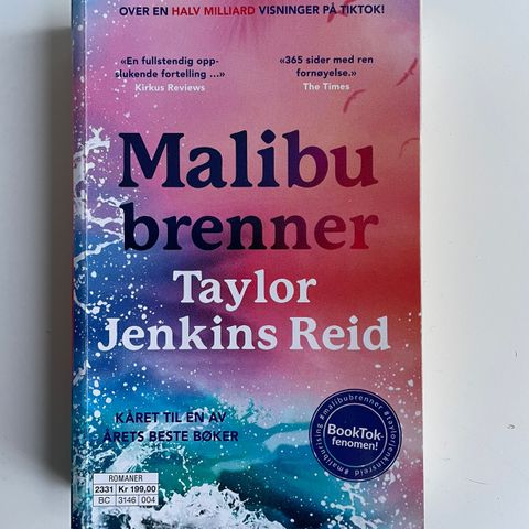 Malibu brenner av Taylor Jenkins Reid