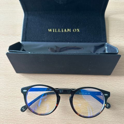 William OX Blålysbriller