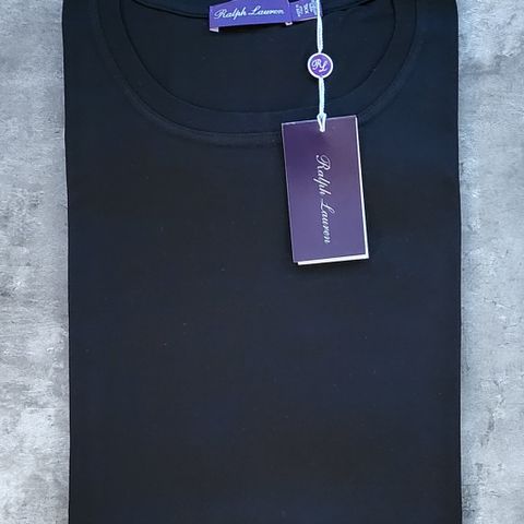 Ralph Lauren Purple Label T-shirt, farge sort, str. 2XL, selges.