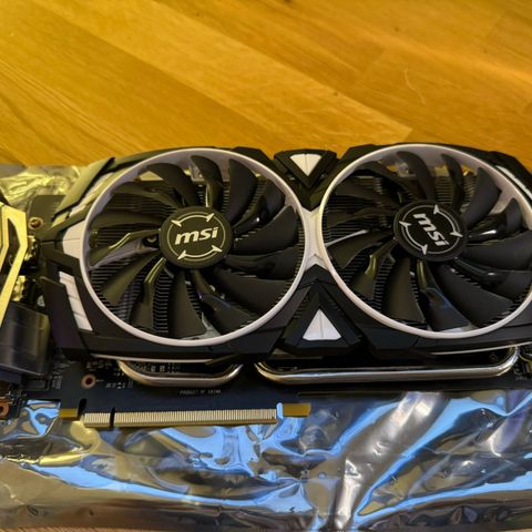 MSI GeForce® GTX 1060 ARMOR 6G OCV1