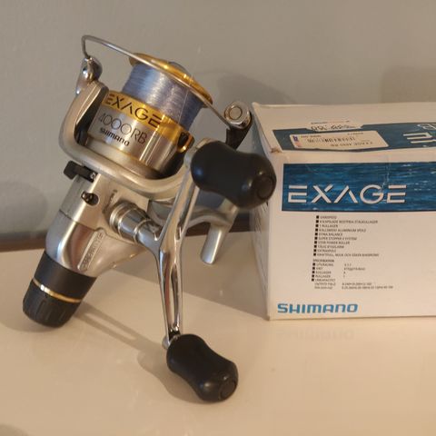 Originale fiskesnelle Shimano Exage 4000RB