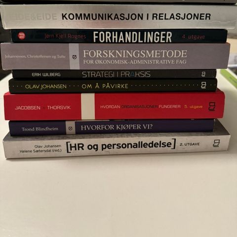 Organisasjon og ledelse / HR og ledelse