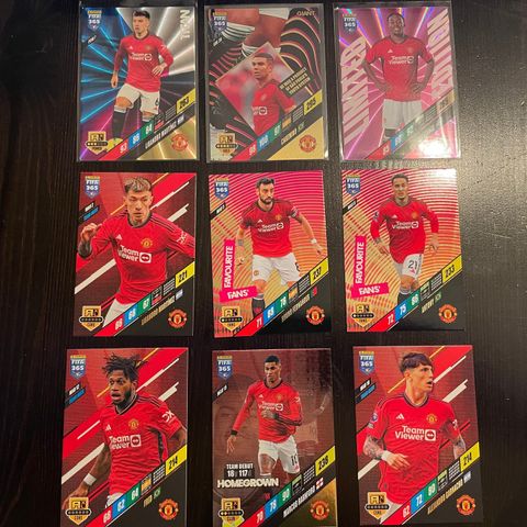 Manchester United - Panini Fifa 365 Adrenalyn  XL fotballkort