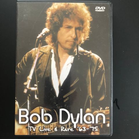 BOB DYLAN "TV Live & Rare `63 - `75"  DVD Limited Edition