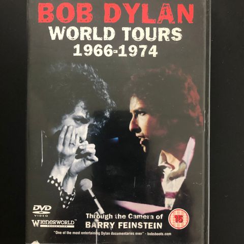 BOB DYLAN "World Tours 1966 - 1974" DVD Limited Edition