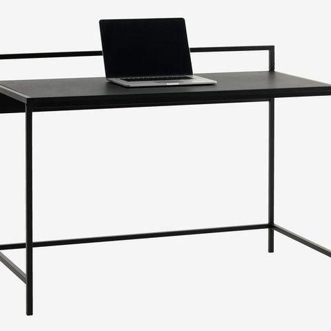 Skrivebord svart 60x120x75