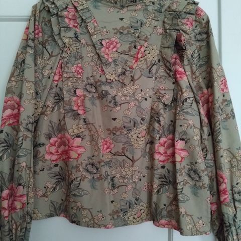 Bytimo winter cotton shirt, faded flower, str s