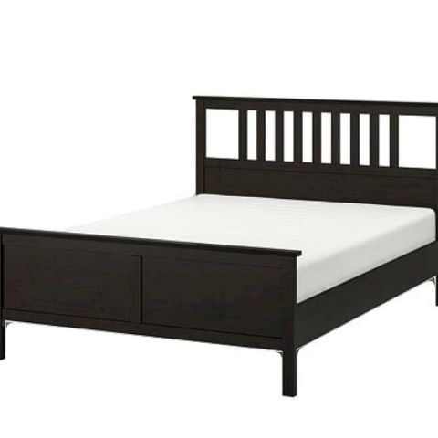 Hemnes seng fra Ikea, 160x200 cm, inkl.madrass