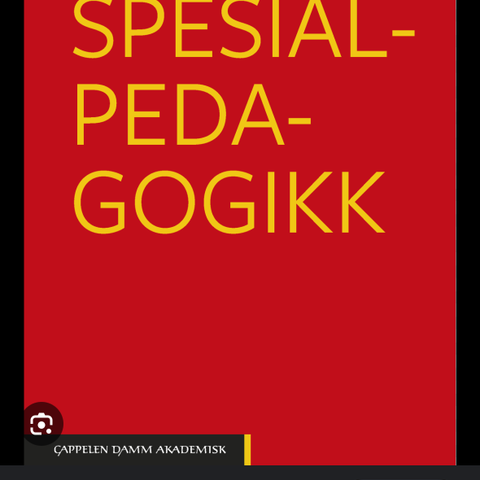 Spesialpedagogikk bok