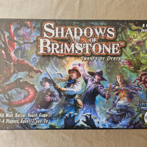 Shadow of Brimstone: Swamps of Death (1st Edition) NY PRIS!