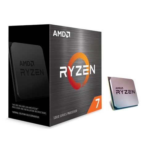 AMD Ryzen 7 5700X Prosessor/CPU - 8 kjerner - 3.4 GHz - AMD AM4 (med kjøler)