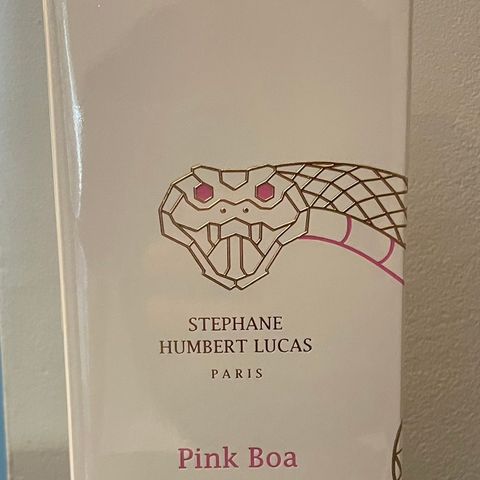 Stephane Humbert Lucas Pink Boa helt ny