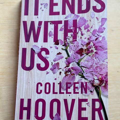 It enda with us - Colleen Hoover
