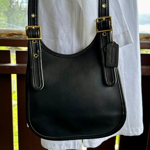 Vintage Coach Faith Legacy Saddle Bag