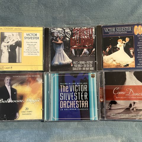 Victor Silvester Orchestra CD'er i meget god stand selges