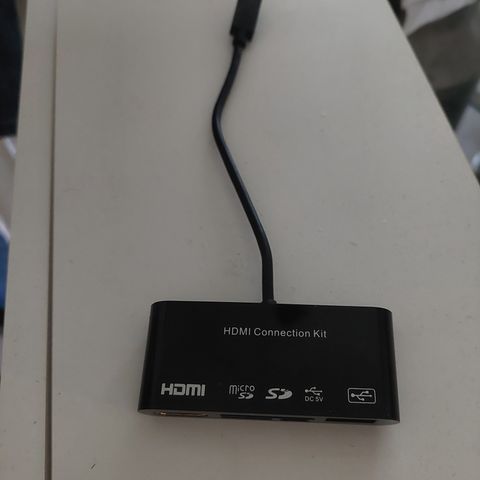HDMI-adapter kortleser - USB mikro