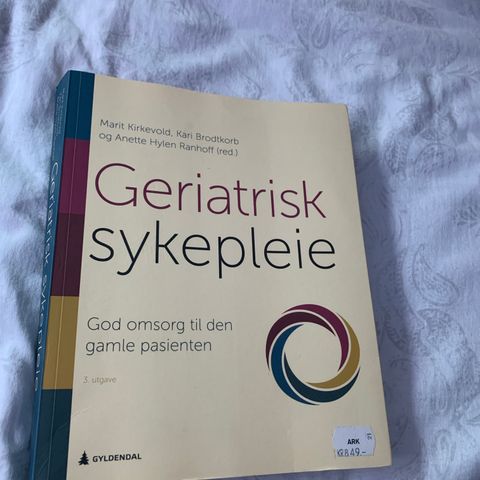 Geriatrisk sykepleie