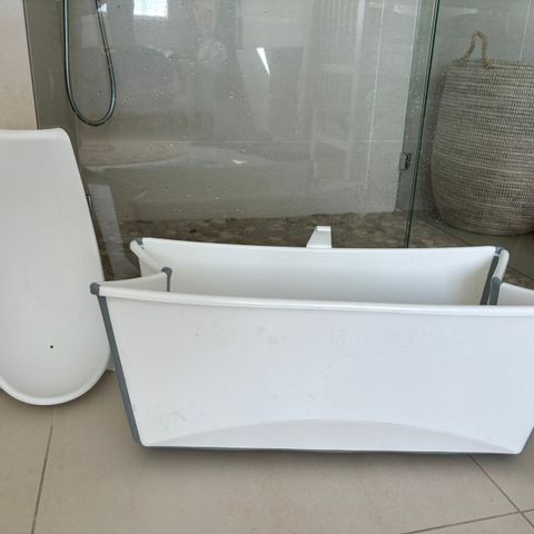 Stokke badekar + badestol til baby