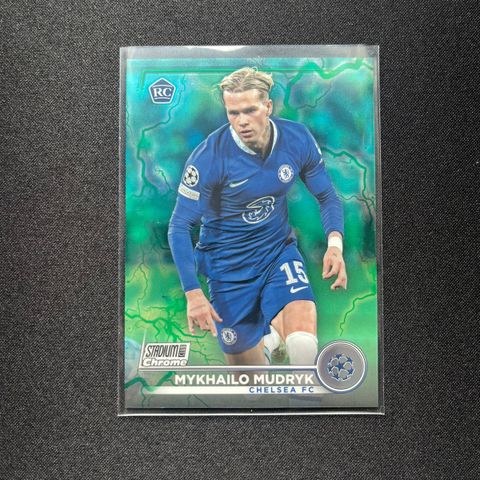 Mykhailo Mudryk RC /225 stadium club chrome 22/23