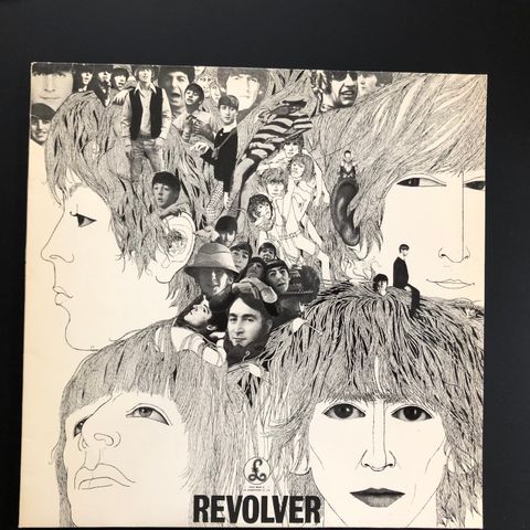 THE BEATLES "Revolver" vinyl LP analog master. Made in Sweden. TOPP STAND