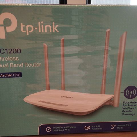 Tp-link (wireless dual band router)