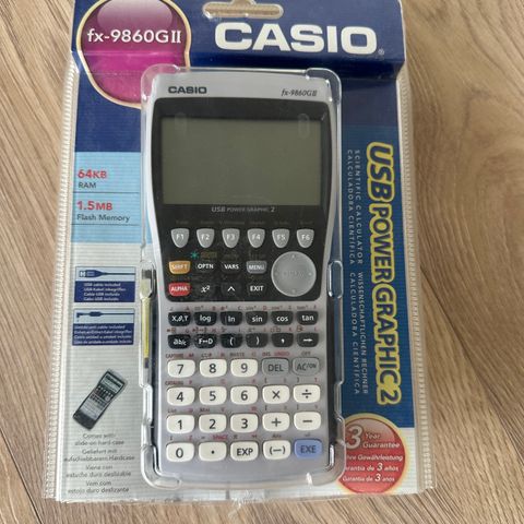 Casio fx-9860gii grafisk kalkulator