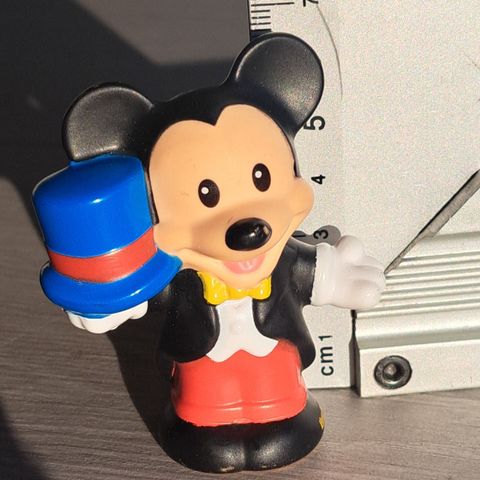 Fisher Price Little People Disney Mickey Mouse Figure Top Hat And Jacket