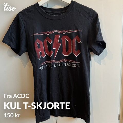 ACDC T-skjorte