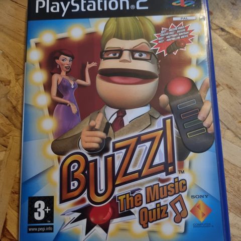 PS2 BUZZ The Music Quiz