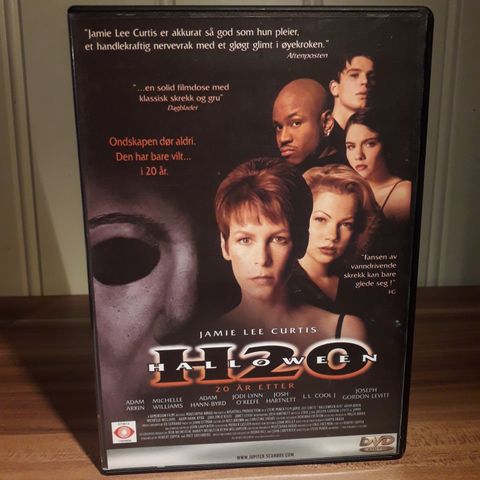 Halloween H20 (norsk tekst) 1998 film DVD