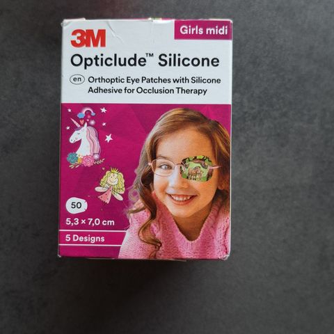 Opticlude Silicone øyelapper