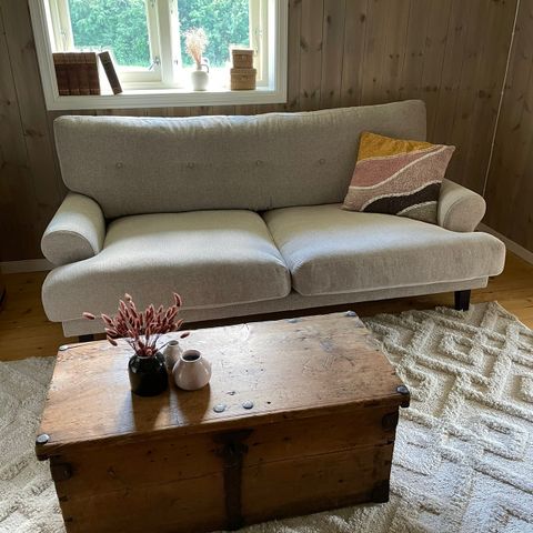 3-seter sofa i Howard-stil