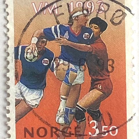 Norge 1993 Sportsutgaver VM'93 NK 1178 Pent stempel FLORØ 29 6 93
