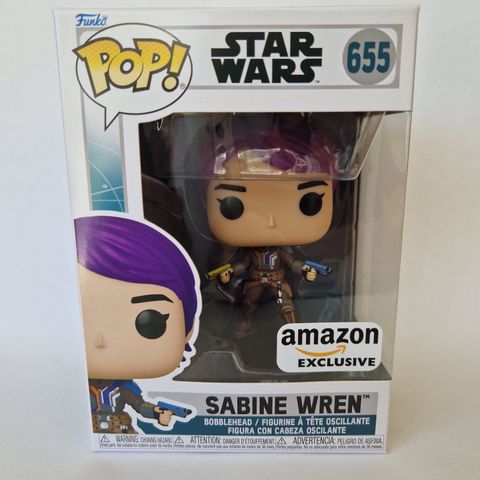 Funko Pop! Sabine Wren (Amazon Exclusive) | Star Wars (655)